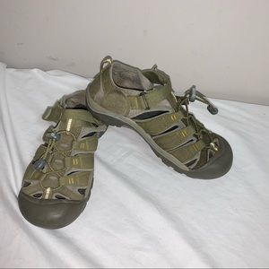 Keen Waterproof Footwear Hiking Sandal Olive